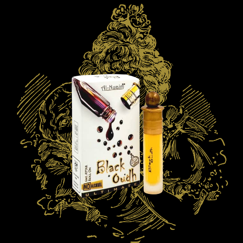 Al-Nuiam Black Oudh 6ml roll-on / attar oil based
