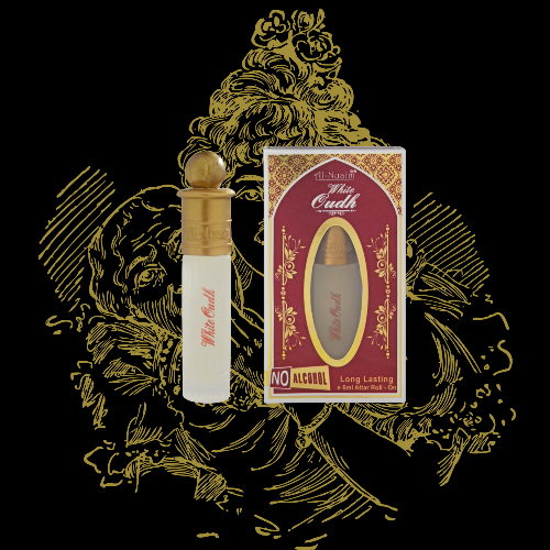 Al-Nuiam White Oudh (White Bottle) — 6 ml Roll-On Attar / Perfume Oil